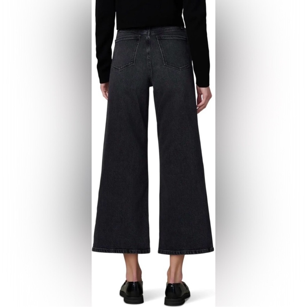 Joe's Jeans Cropped Wide-Leg Jeans - Picture 2 of 7